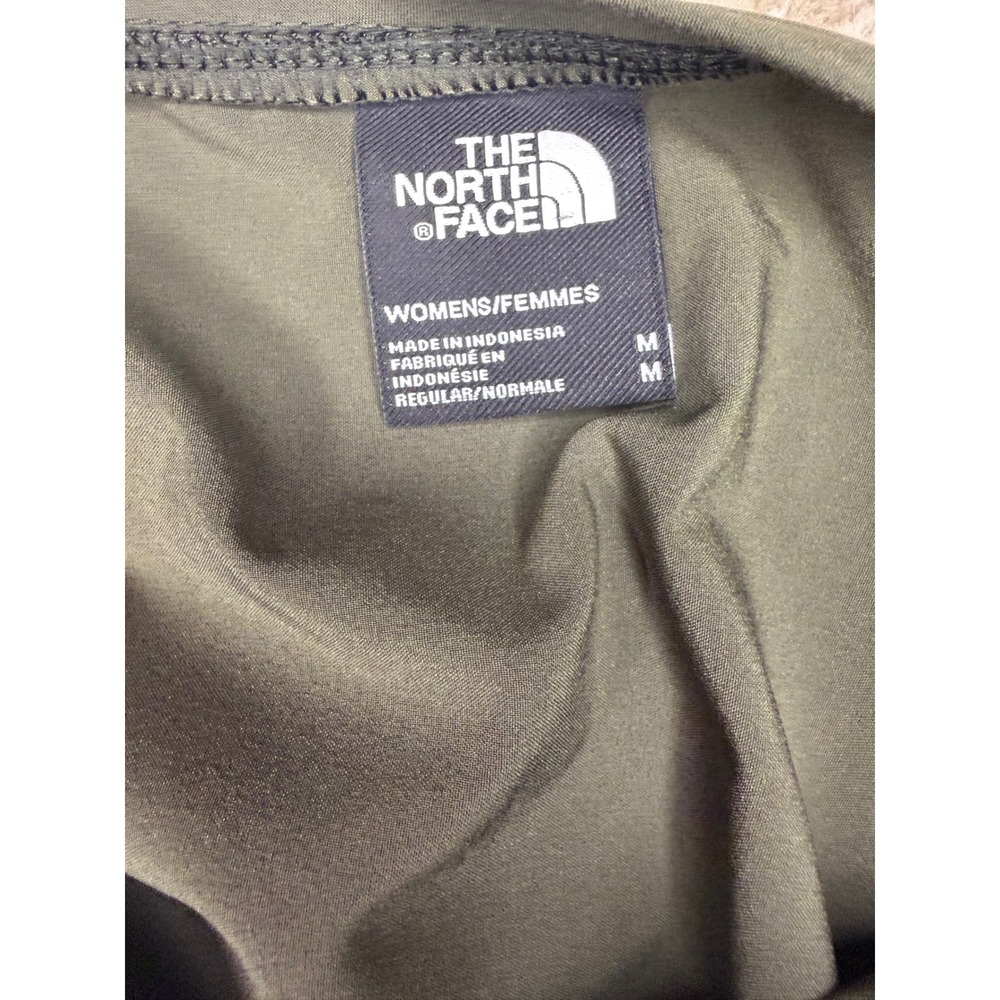 The North Face Performance Dress Olive Green Womens M Gorpcore Travel Hiking - Picture 7 of 7